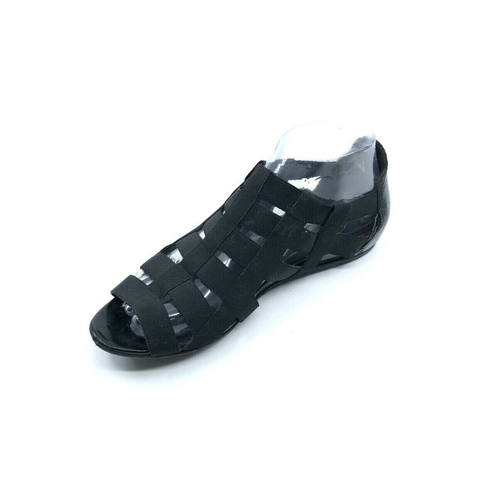 Donald J Pliner Estee Gladiator Sandal Sz 7M Black